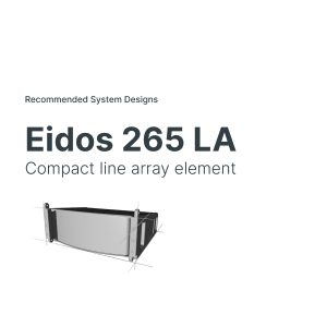 Thiết kế hệ thống được đề xuất của EIDOS 265 LA